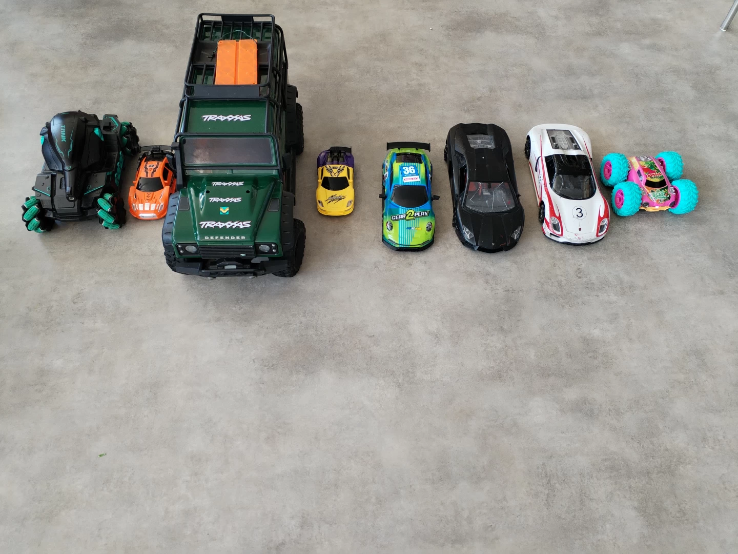 RC races at the morning družina