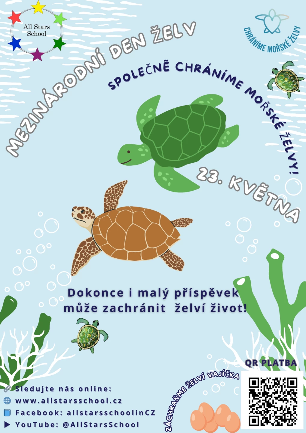 Mezinárodní den želv v All Stars School
