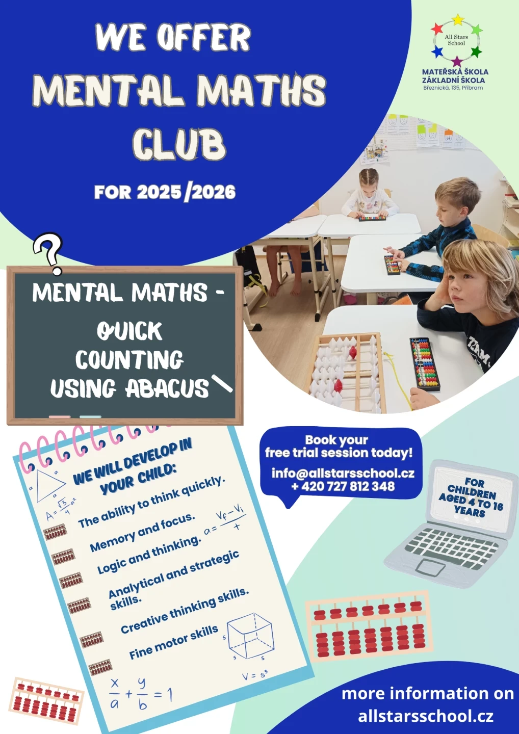 mental maths club
